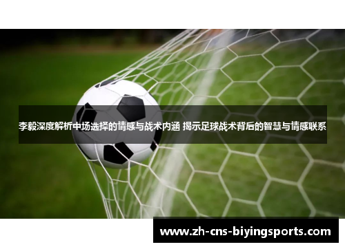 李毅深度解析中场选择的情感与战术内涵 揭示足球战术背后的智慧与情感联系