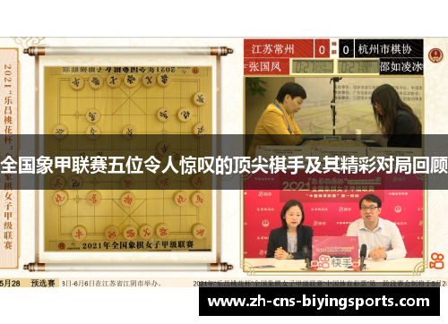 全国象甲联赛五位令人惊叹的顶尖棋手及其精彩对局回顾