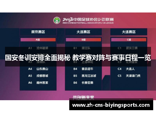 国安冬训安排全面揭秘 教学赛对阵与赛事日程一览
