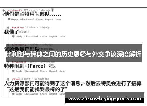 比利时与瑞典之间的历史恩怨与外交争议深度解析 比利时与瑞典之间的历史恩怨与外交争议深度解析