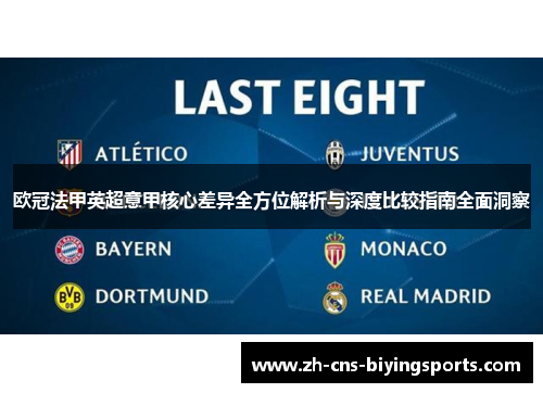 欧冠法甲英超意甲核心差异全方位解析与深度比较指南全面洞察 欧冠法甲英超意甲核心差异全方位解析与深度比较指南全面洞察